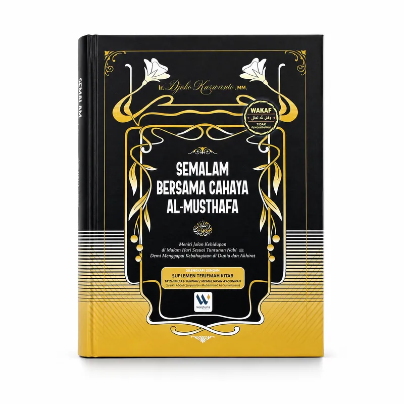 Cetak buku hard cover Semalam Bersama Cahaya Al-Musthafa