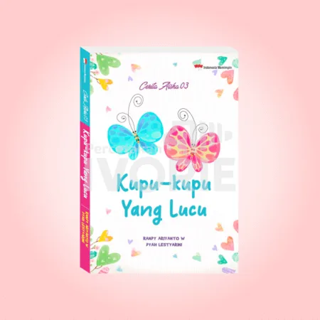Cover buku anak Kupu-Kupu yang Lucu