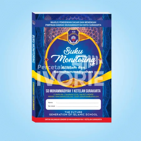 Cover Buku Monitoring SD Muhammadiyah 1 Ketelan Surakarta